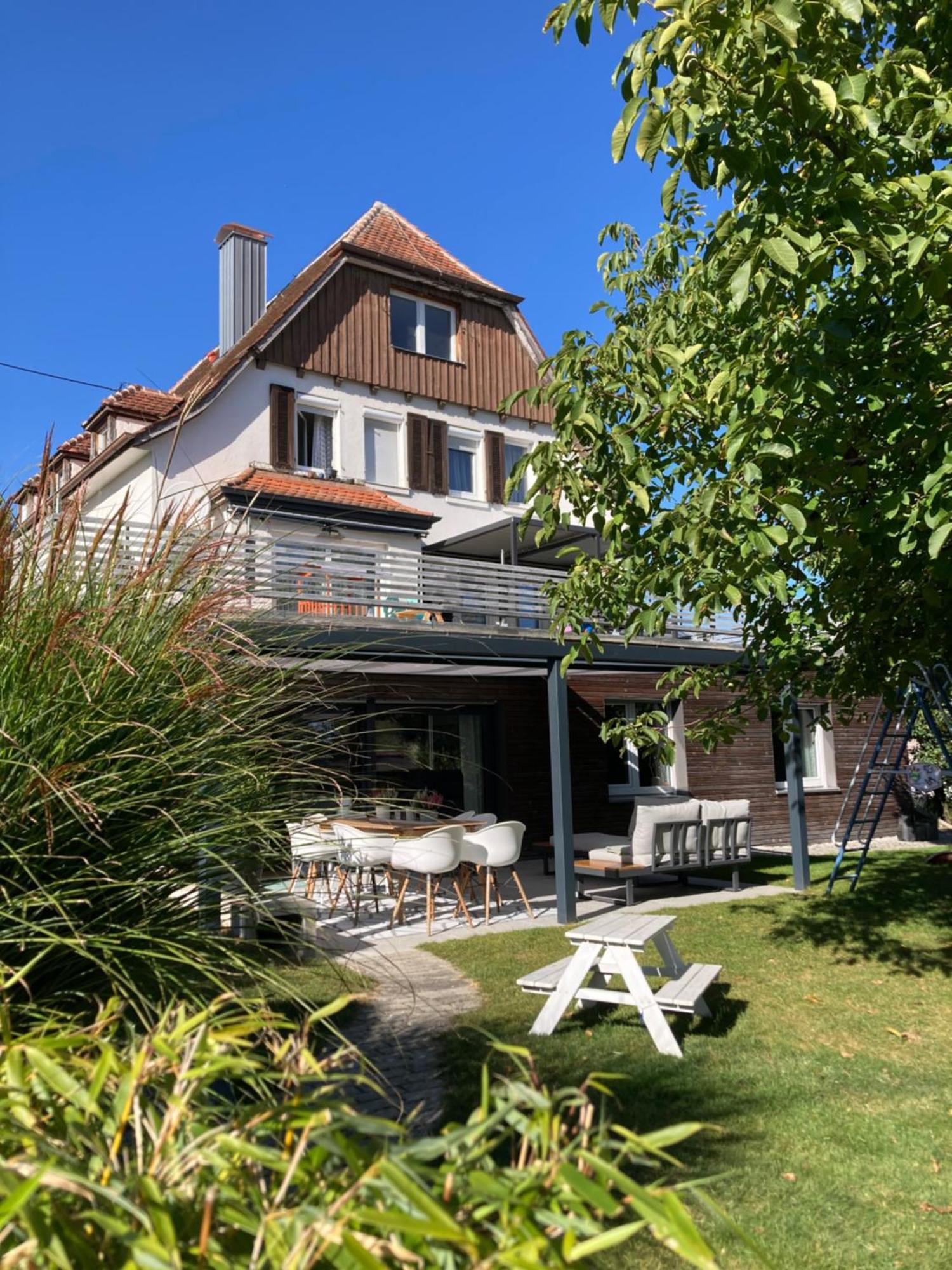 Ferienwohnung Weitblick Bad Schussenried Esterno foto
